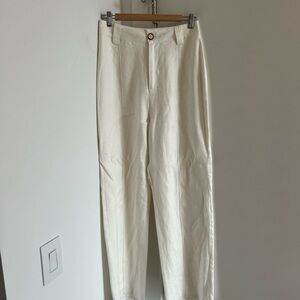 DISSH White Linen Pants